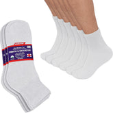 Diamond Star Diabetic Ankle Socks full-view showing comfortable all-day fit.