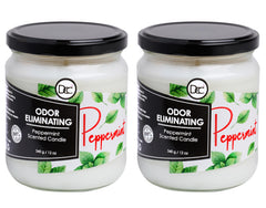 Dianne's Peppermint Two-Pack front-view displays refreshing aroma and extended burn time.