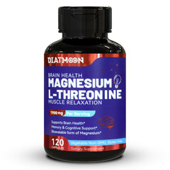 Diatmoon Magnesium L-Threonine capsules bottle for everyday wellness and improved absorption