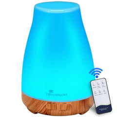 Diffuserlove 300ml diffuser on shelf releasing a soft ambient aroma