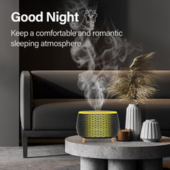 Diffuserlove intermittent mist mode provides alternating bursts for subtle fragrance throughout the day.