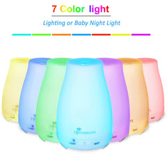 Diffuserlove remote-control diffuser for convenient setup from bed or sofa.