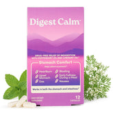 Digest Calm bottle front with capsules for pre meal support and occasional indigestion relief