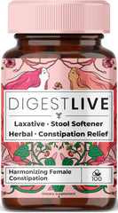 DigestLive laxative capsules bottle ensures natural digestive support for daily use.