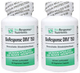 BioResponse DIM bottle showing capsules for daily wellness support.