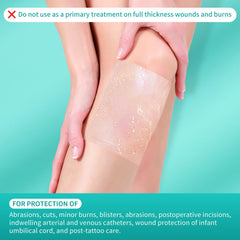 Dimora breathable film shown on skin for comfortable wear.