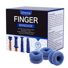Dimora finger cots blue medium pack sixty protecting fingertips while gardening and handling tools
