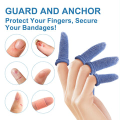 Dimora finger cots keeps wound dressing in place for stability