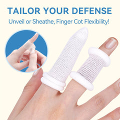 Dimora finger cots stretchy fit stays in place during activity