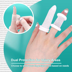 Dimora finger cots cotton fabric delivers comfortable, stretchable fingertip protection