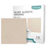 Dimora Upgrade 4x4 silver alginate dressing patch delivers comfortable wound protection.