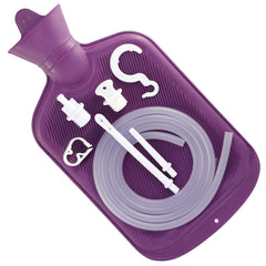 DIUCIUHR enema bag with 5ft hose for at-home use and easy setup.