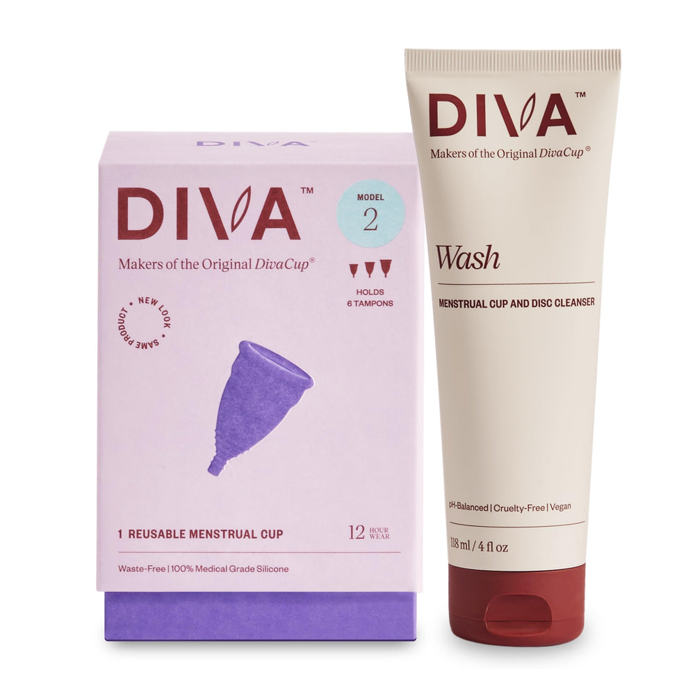 Diva Cup Model 2 capacity equals six tampons for heavy flow days