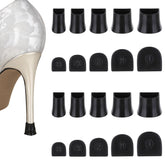 Divina Vitae heel caps pack of ten protects heels and reduces slips on outdoor surfaces.