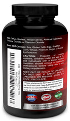 Divine Bounty label close-up emphasizing clean ingredients and purity