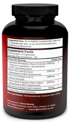 Divine Bounty Resveratrol capsules close-up for easy daily dosing
