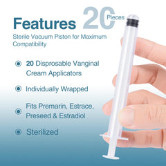 Dizzily easy insertion and use for quick, mess-free applications.