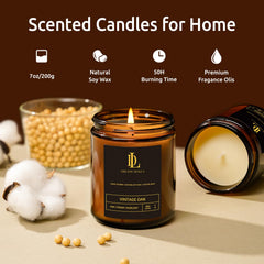 DL Dreamy Dewla candle lit to warm the room mood.