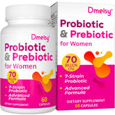 Dmeisy vaginal probiotics bottle supports daily wellness and vaginal health.