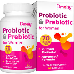 Dmeisy vaginal probiotics bottle supports daily wellness and vaginal health.