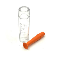 DMV Ultra Hard Remover tubo de almacenamiento transparente.