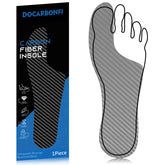 Docarbonfi Morton’s Extension Insole front view providing rigid support for toe alignment.
