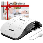 Docemel Back Stretcher demonstrates widened back support for daily decompression.