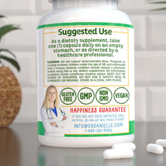 Doctor Danielle ingredients panel showing ARLA and S-ALA transparency