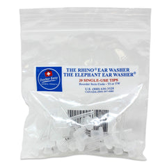 Doctor Easy 20-pack ear washer tips for hygienic clinic-grade use.