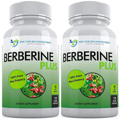 DOCTOR RECOMMENDED SUPPLEMENTS Berberine Plus bottle-front for daily wellness