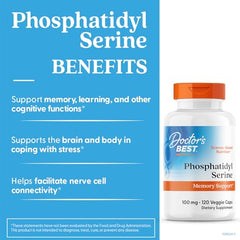 Doctor's Best Best Phosphatidyl Serine liquid softgel detail showing stability