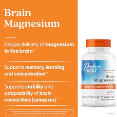 Magtein brain health label close-up for quality and purity