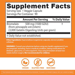 Doctor's Best Bromelain pouring capsules demonstrates convenient dosing.