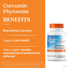Capsules and label communicate joint-support and antioxidant benefits from curcumin.
