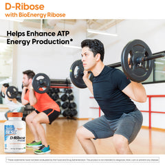 Doctor's Best D-Ribose ingredient panel with non-GMO and vegan labels