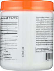 Doctor's Best D-Ribose powder scoop shows convenient daily serving.
