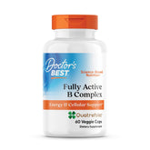 Doctor's BEST Fully Active B Complex bottle front supports energy and daily wellness