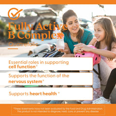 Doctor's Best Fully Active B Complex packaging design close-up.