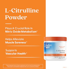 Packaging image of Doctors Best L-Citrulline powder ready to use.