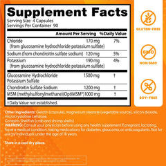 OptiMSM purity label highlighting the bioavailable sulfur benefits