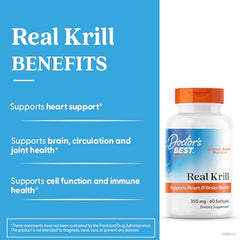 Pouring action from the bottle highlights easy daily portioning of krill capsules.
