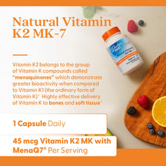 Doctor's Best Vitamin K2 MK-7 capsules in sealed bottle.