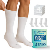 Doctor's Choice diabetic socks for men with seamless toe for blister-free wear and daily comfort.