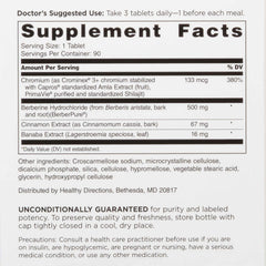 DOCTORS' PREFERRED GlucoGold capsules close-up for easy daily intake.