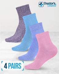 Doctor's Select bamboo socks provide moisture-wicking performance for dry, fresh feet
