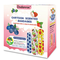 Dodanros Apple pattern bandage with gentle aroma for minor scrapes and cuts