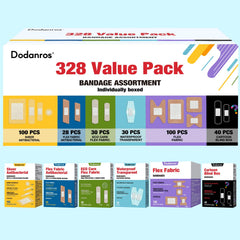 Dodanros sheer bandages with benzalkonium for everyday wound care