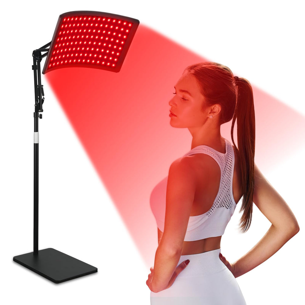 Doinart red light therapy panel front view for full-face and body use.