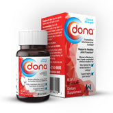 Dona Crystalline Glucosamine Sulfate bottle promoting joint health and mobility.