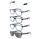 DONGDI blue light blocking reading glasses front view for comfortable reading
